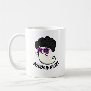 Boogie Night Funny Halloween Ghost Pun Coffee Mug