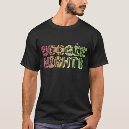 Boogie Nights Retro Movie Dirk Diggler Vintage 70s T_Shirt