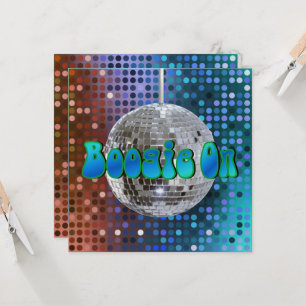 Boogie On! 1 Invitations