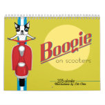 Boogie On Scooters 2015 Calendar *reprinted* at Zazzle