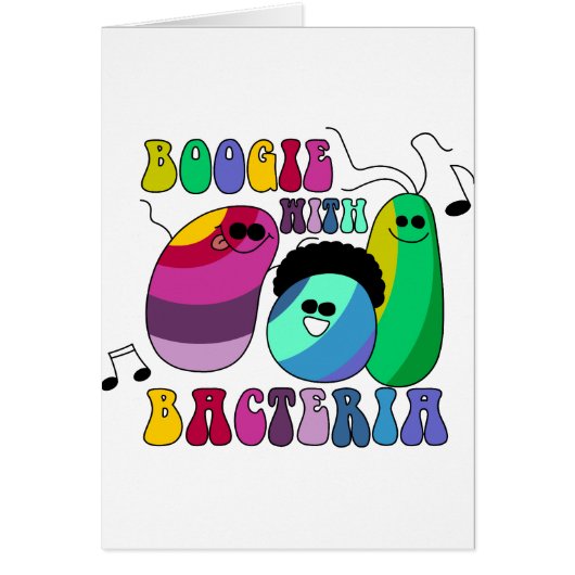 Boogie with Bacteria Cards (Front)