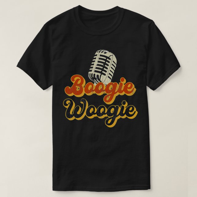 Boogie Woogie Dancing Party Design For Dancers  T-Shirt (Design Front)
