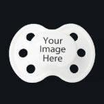 BooginHead® Custom Pacifier<br><div class="desc">Create your own newborn or 6 months pacifier on Zazzle.com. Use the design tool to upload your art, designs, or picture to create a one of a kind pacifier! You can also add text using professional fonts & see a preview of your creation. Zazzle's simple to personalize pacifier has no...</div>