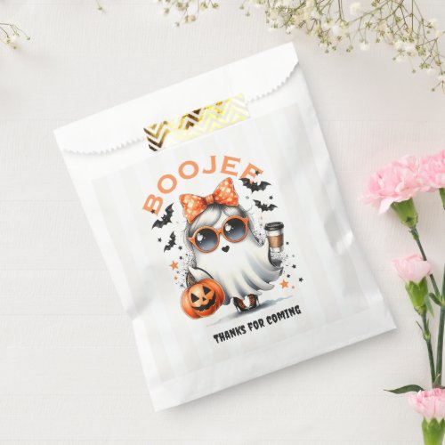 Boojee Cute Ghost Halloween Bachelorette Party Favor Bag