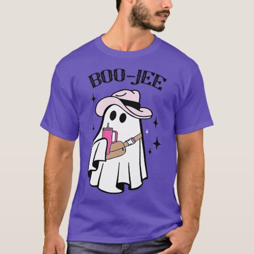 BooJee Stanley Tumbler Inspired halloween Ghost T_Shirt
