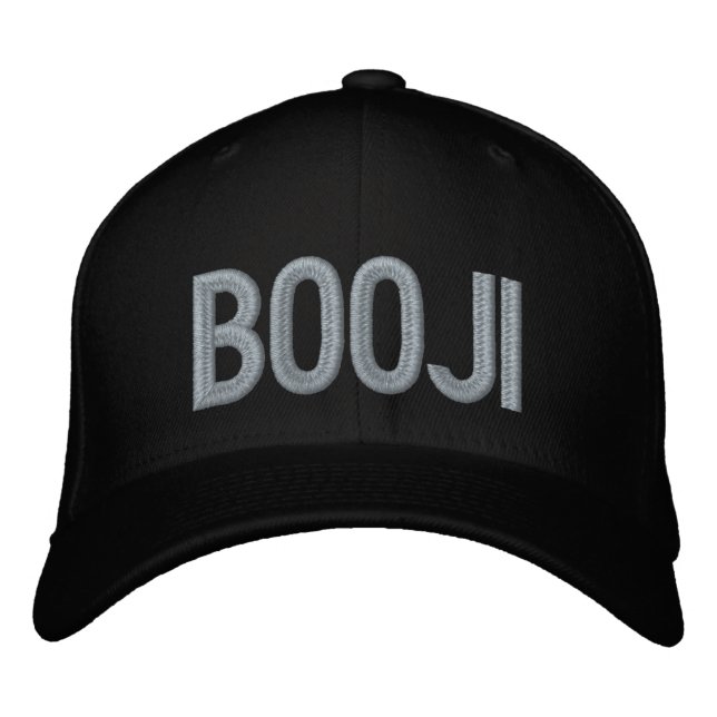 BOOJI Black Cap (Front)