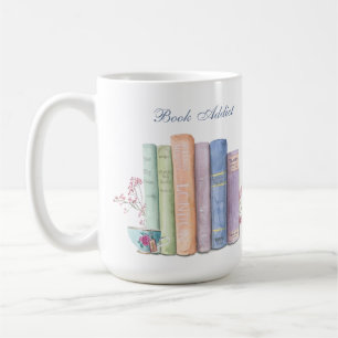 Book Addict Customizable Large Mug