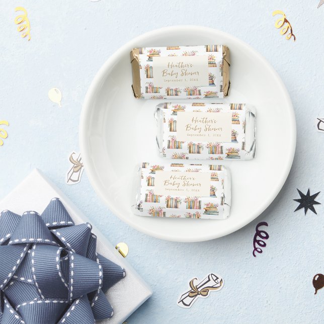 Book Baby Shower Hershey's Miniatures (Book Baby Shower Hershey's Chocolate Miniatures by Painted Paperie
)