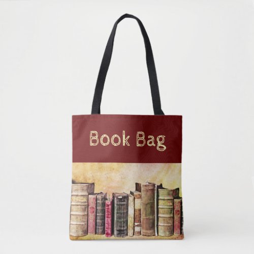 Book Bag Tote Beecher Quote