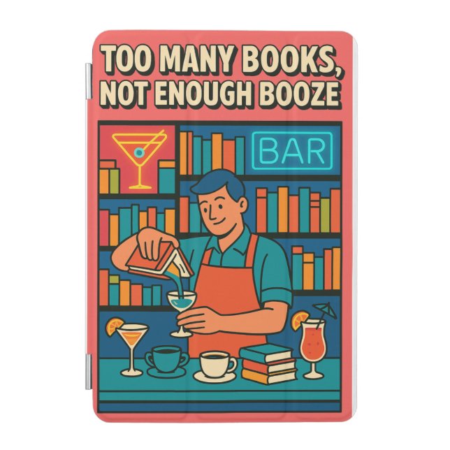 Book bar  funny meme quotes iPad mini cover (Front)