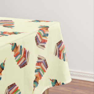 Book Birthday Party Kids Reading Tablecloth