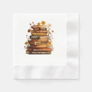 Book Black History Month Napkins