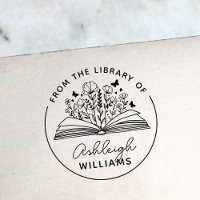 Book Blooms & Butterflies From the Library of