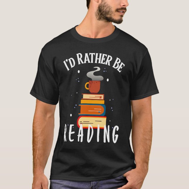 Book  Bookish Reading Bookworm Bibliophile Nerd Ge T-Shirt (Front)