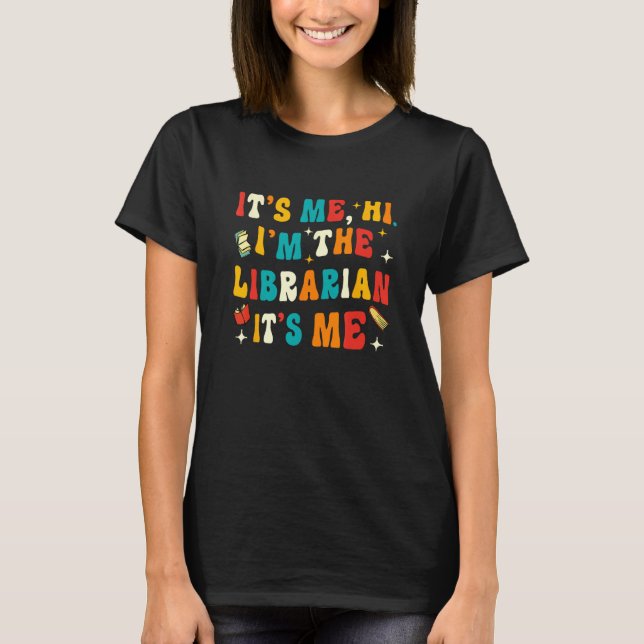 Book    Bookworm Book Nerd Librarian T-Shirt (Front)