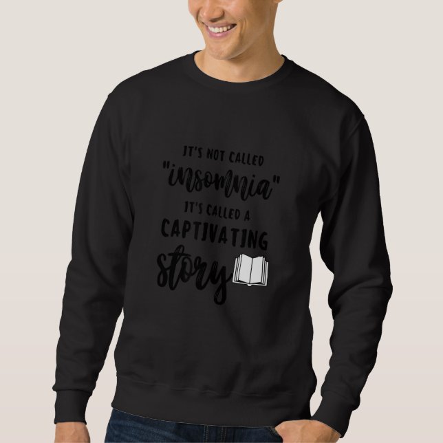 Book  Bookworm Reading Sweatshirt (Front)