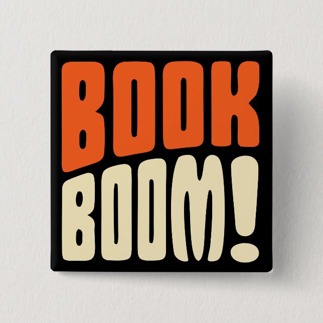 BOOK BOOM! BUTTON (Front)