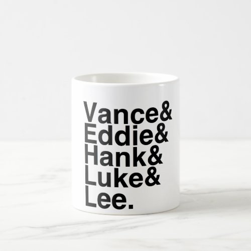 Book Boyfriends â Vance Eddie Hank Luke Lee Coffee Mug