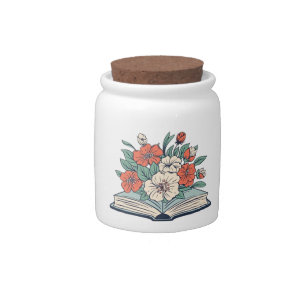 Book Candy Jar