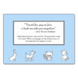 Book Card - Travel Quote - Woodland Creatures
