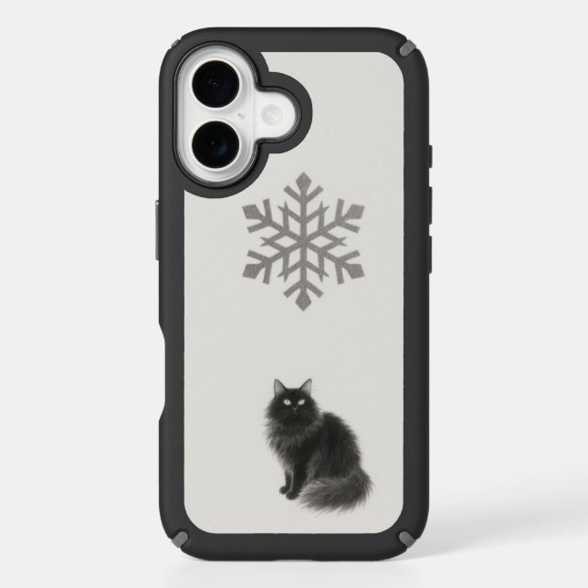 BOOK cat Speck iPhone Case (Front)