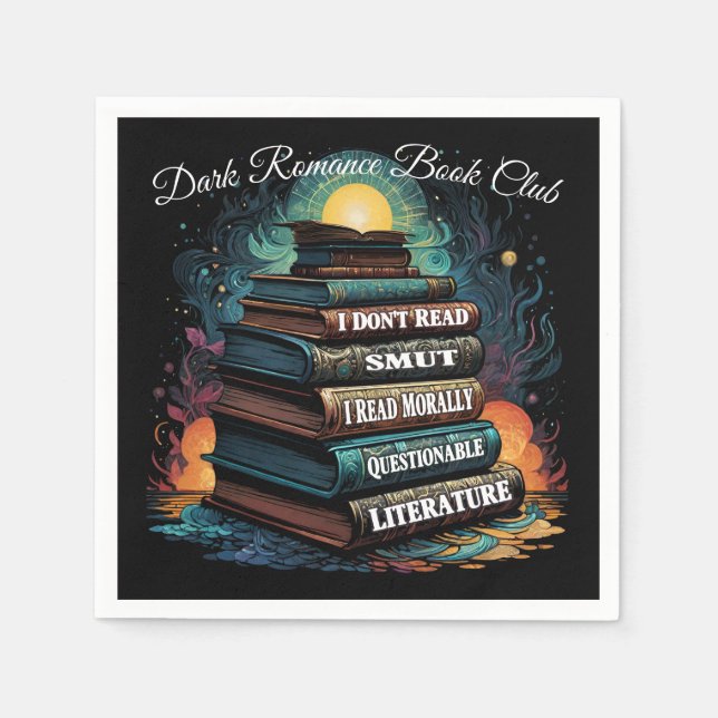 Book Choices Humor Napkins (Front)