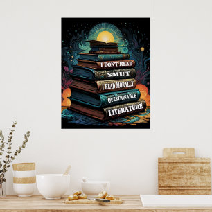 Book Choices Humor Poster