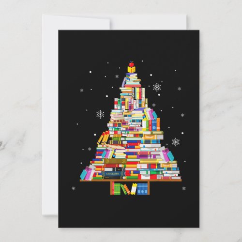 book christmas tree librarian book lovers xmas