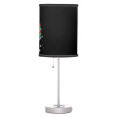 Book Christmas Tree Xmas Gift For Books Lovers Lib Table Lamp (Right)