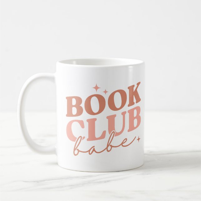 Book Club Babe Coffee Mug (Left)