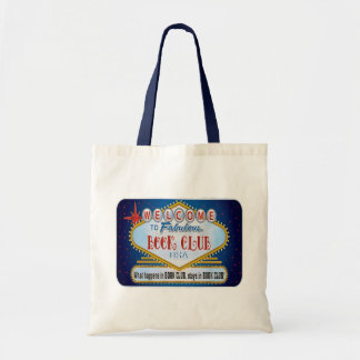 Book Club canvas tote bag