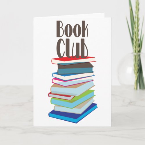 Book Club Card