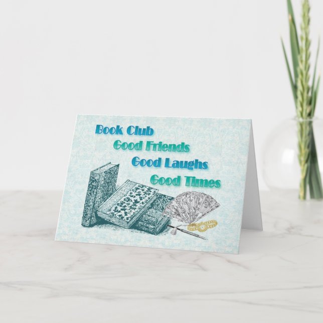book club card (Front)
