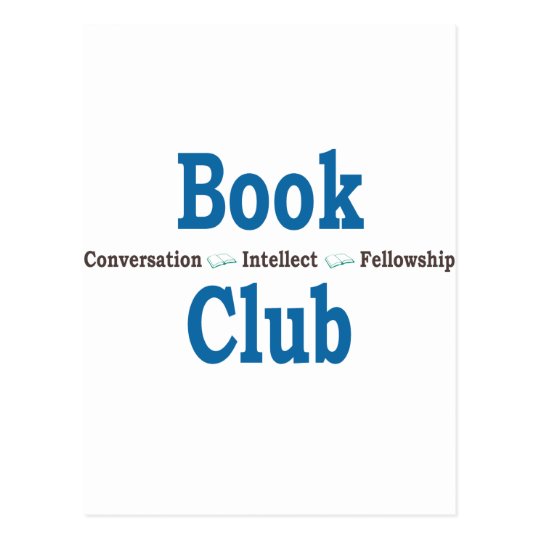 Book Club Conversation Postcard
