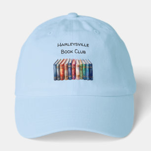 Book Club Customizable Hardcover Books Hat