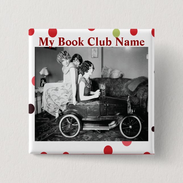 Book Club - Customize Your Own Button (Front)