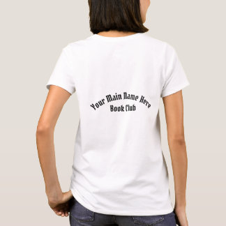 Book Club Double Side T-Shirt