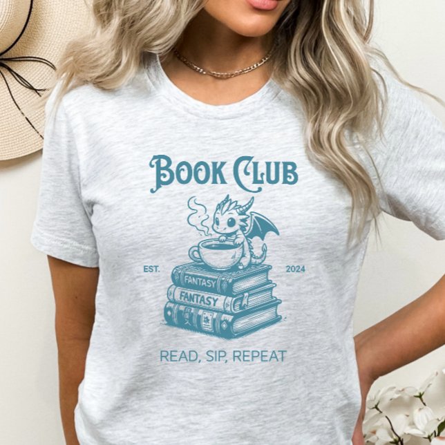Book Club Fantasy Dragon Lovers T-Shirt (Creator Uploaded)