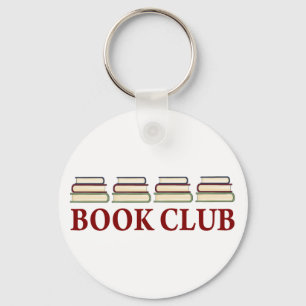 Book Club Gift For Readers Keychain
