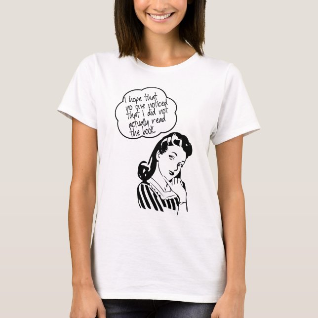Book Club - I Hope - Retro T-Shirt (Front)