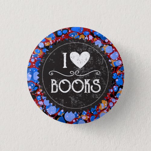 Book Club I Love Books Button