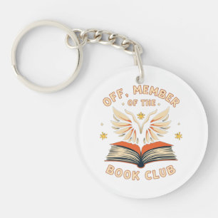 Book Club Keychain