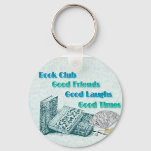 book club keychain