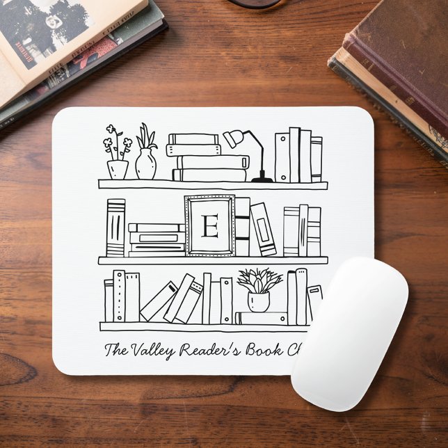 Book Club Member's Personalized Gift Mouse Pad (Creator Uploaded)