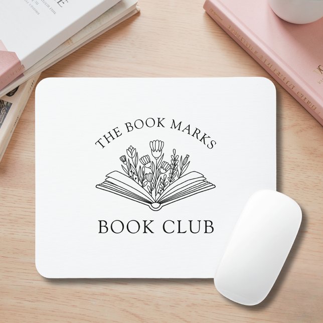Book Club Name Members Personalized Gift Mouse Pad (Creator Uploaded)