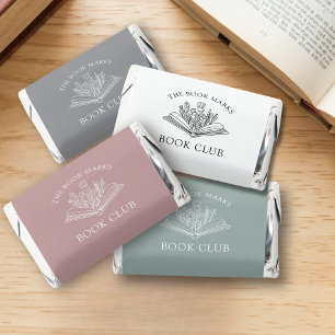 Book Club Name Personalized Event Hershey's Miniatures