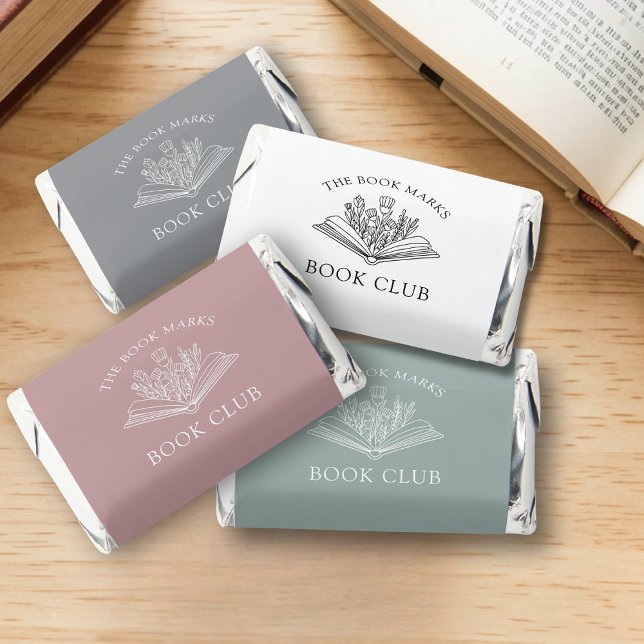 Book Club Name Personalized Event Hershey's Miniatures (Creator Uploaded)