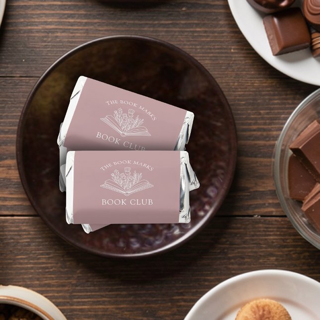 Book Club Name Personalized Event Hershey's Miniatures (Creator Uploaded)