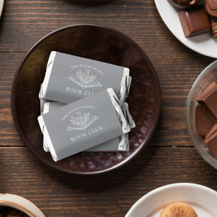 Book Club Name Personalized Event Hershey's Miniatures