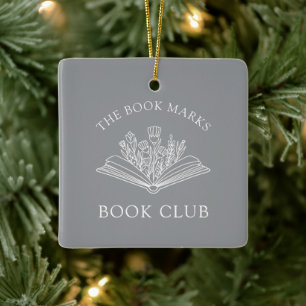 Book Club Name Personalized Ornament